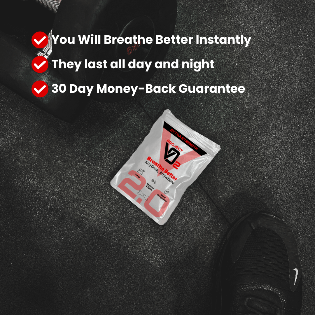 VO2 Instant Better Breathing Nose Strips v2.0 - 30 pcs