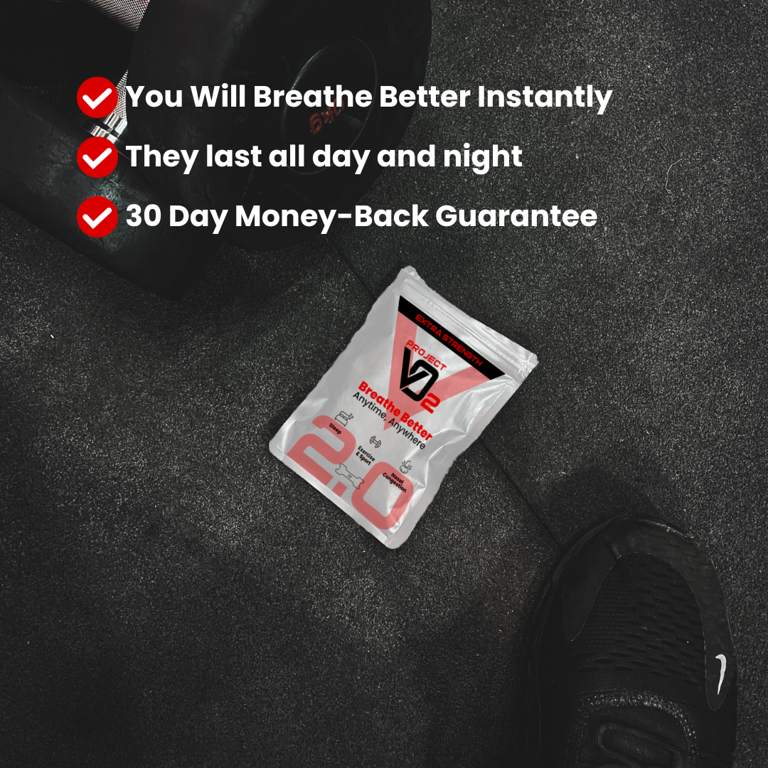 VO2 Instant Better Breathing Nose Strips v2.0 - 30 pcs