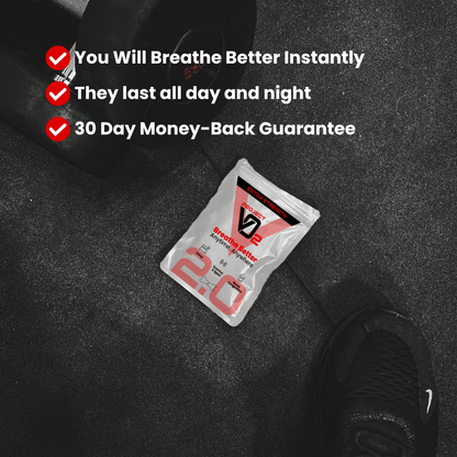 VO2 Instant Better Breathing Nose Strips v2.0 - 30 pcs