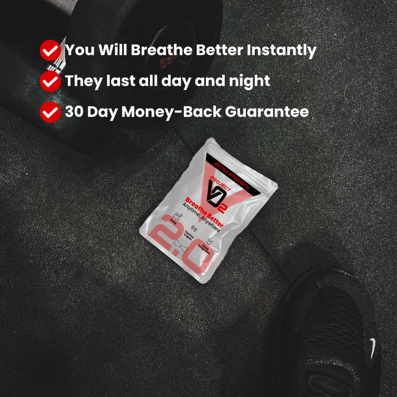VO2 Instant Better Breathing Nose Strips v2.0 - 30 pcs